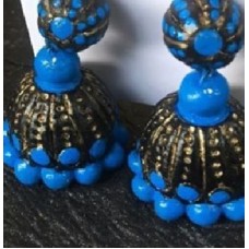 Handpainted Terracotta Jewellery – Ear rings
